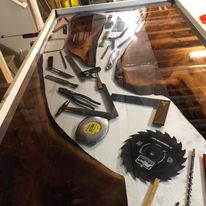 Load image into Gallery viewer, Epoxy Tables Custom