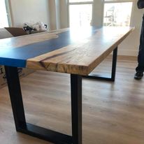 Load image into Gallery viewer, Epoxy Tables Custom