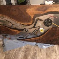 Load image into Gallery viewer, Epoxy Tables Custom