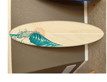 Load image into Gallery viewer, Wall hanging surf board surfboard decor hawaiian beach surfing beach decor