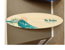 Load image into Gallery viewer, Wall hanging surf board surfboard decor hawaiian beach surfing beach decor