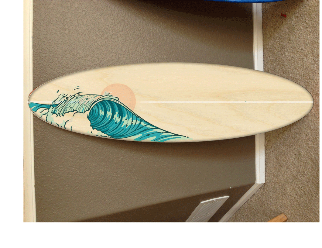 Decorative surfboard deals